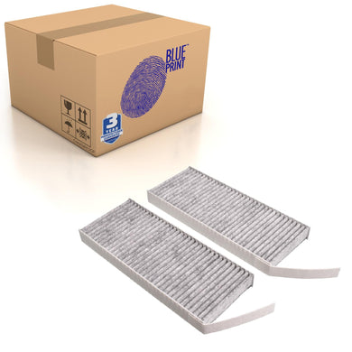 Carbon Cabin Pollen Filter X2 Fits Renault Latitude Blue Print ADR162520