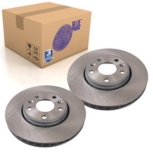 Load image into Gallery viewer, Pair of Front Brake Disc Fits Renault Grand Scenic Laguna M Blue Print ADR164303