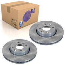 Load image into Gallery viewer, Pair of Front Brake Disc Fits Renault Captur Clio Grandtour Blue Print ADR164307