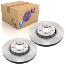 Load image into Gallery viewer, Pair of Front Brake Disc Fits Renault Grand Scenic II Blue Print ADR164320