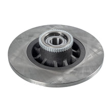 Load image into Gallery viewer, Pair of Rear Brake Disc Inc Wheel Bearing &amp; Abs Sensor Ring Blue Print ADR164321