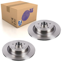 Load image into Gallery viewer, Pair of Rear Brake Disc Inc Wheel Bearing Fits Renault Blue Print ADR164322