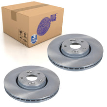 Load image into Gallery viewer, Pair of Front Brake Disc Fits Renault Laguna OE 8200019581 Blue Print ADR164334