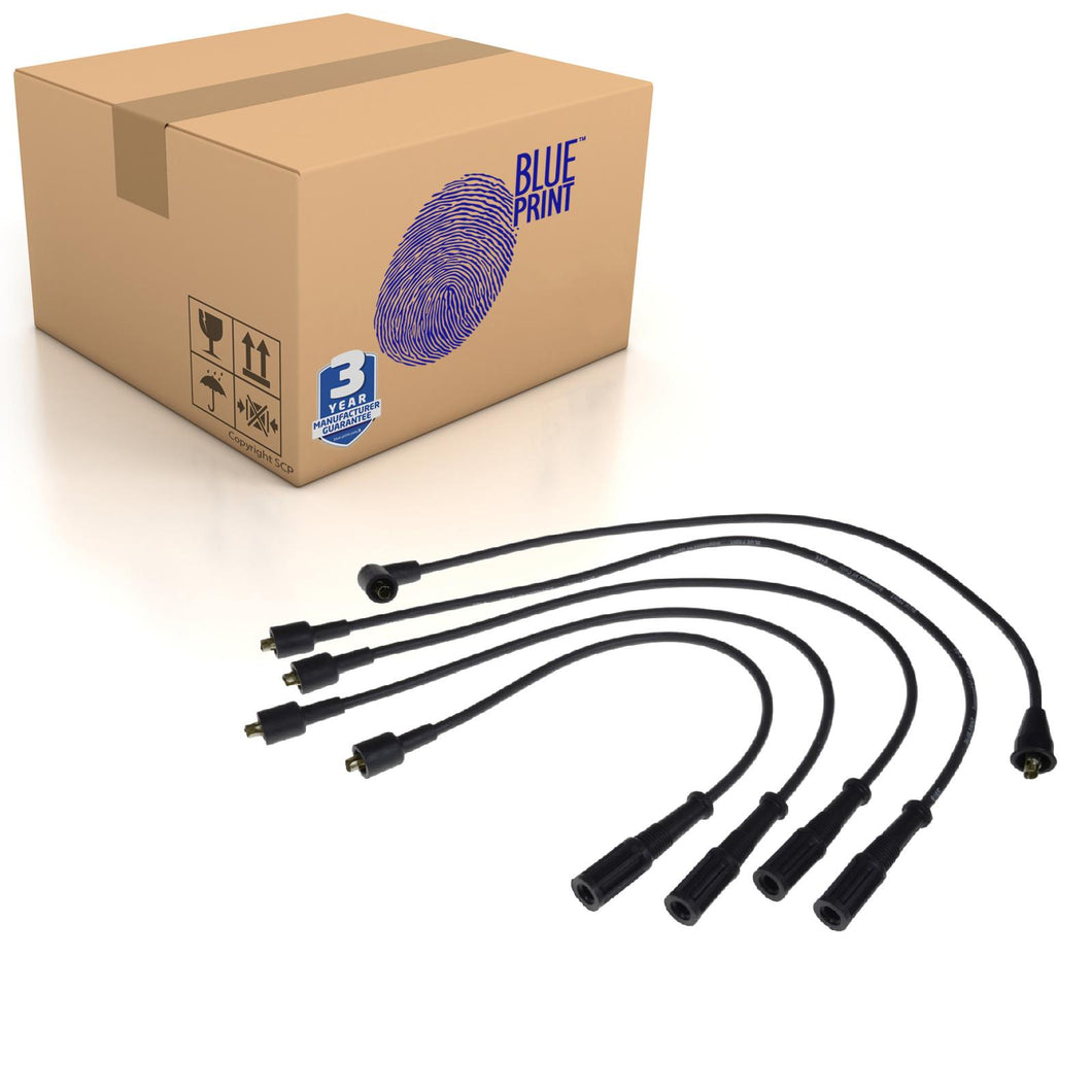 Ht Lead Kit Fits Subaru Leone MV Saloon OE 22451AA380 Blue Print ADS71602