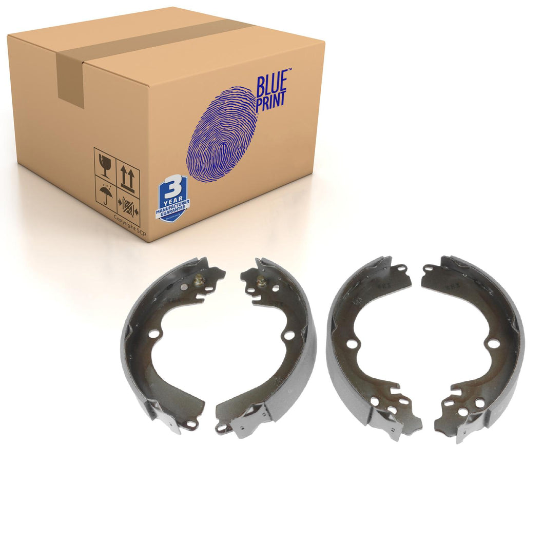 Rear Brake Shoe Set Fits Subaru Forester Impreza Legac Blue Print ADS74113