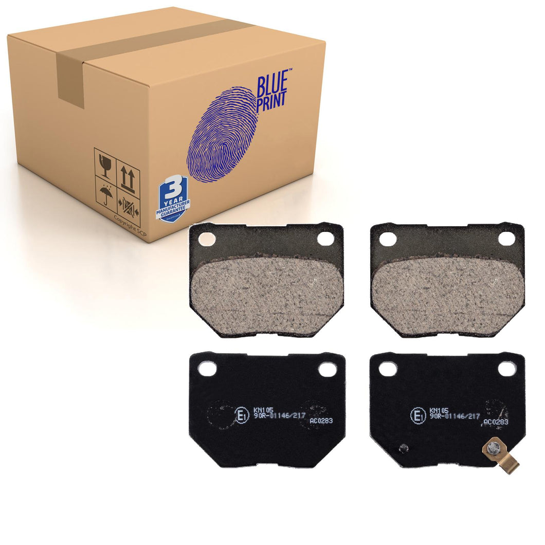 Rear Brake Pads Impreza Set Kit Fits Subaru 26696FE070 Blue Print ADS74227