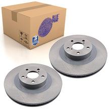 Load image into Gallery viewer, Pair of Front Brake Disc Fits Toyota 86 GT 86 OE 26300SA001 Blue Print ADS74318
