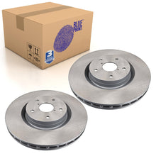Load image into Gallery viewer, Pair of Front Brake Disc Fits Subaru Impreza OE 26300FE070 Blue Print ADS74329