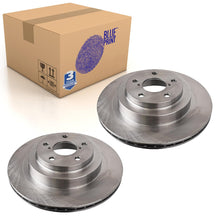 Load image into Gallery viewer, Pair of Rear Brake Disc Fits Subaru Legacy OE 26710AC041 Blue Print ADS74334