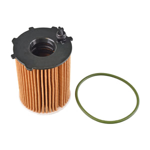 Oil Filter Inc Sealing Ring Fits Citroen OE 1610693780 Blue Print ADT32131
