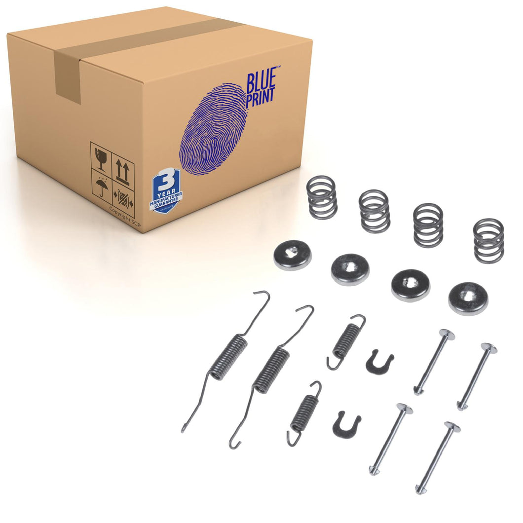 Rear Brake Shoe Fitting Kit Fits Toyota Celica Corolla Spac Blue Print ADT341501