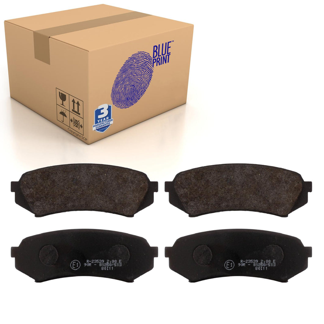 Rear Brake Pads Land Cruiser Set Kit Fits Toyota Blue Print ADT342111