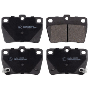 Rear Brake Pads RAV4 Set Kit Fits Toyota 04466-YZZD3 Blue Print ADT342122