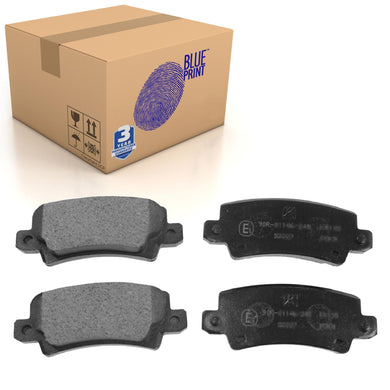 Rear Brake Pads Spacio Set Kit Fits Toyota 04466-02070 Blue Print ADT342131