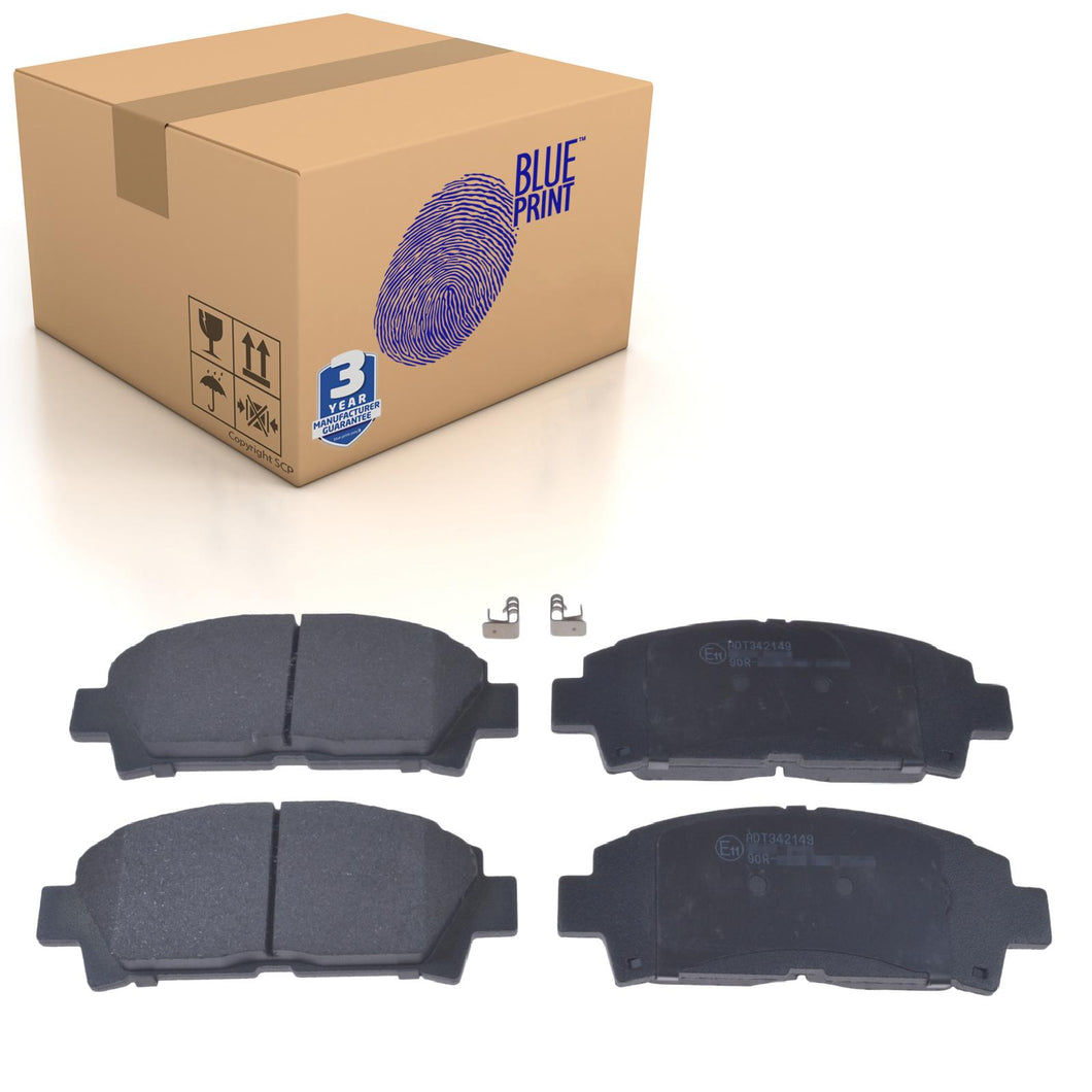 Front Brake Pads Celica Set Kit Fits Toyota 04465-20230 Blue Print ADT342149