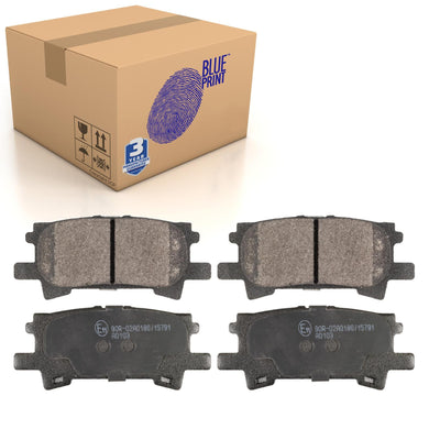 Rear Brake Pads Highlander Set Kit Fits Toyota 04466-48060 Blue Print ADT342154