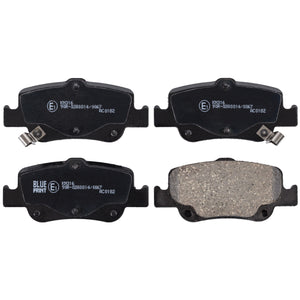 Rear Brake Pads Corolla Set Kit Fits Toyota 04466-02170 Blue Print ADT342173