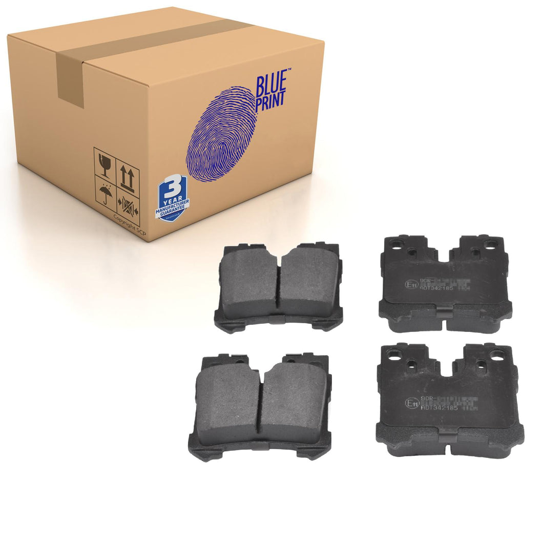 Rear Brake Pads Set Kit Fits Toyota 04466-50130 Blue Print ADT342185