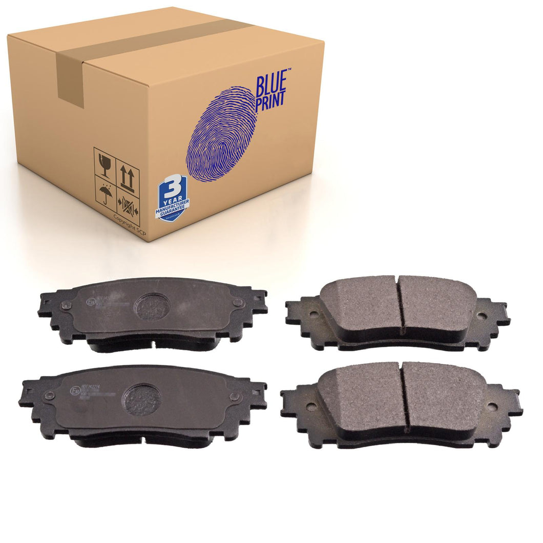 Rear Brake Pads Alphard Set Kit Fits Lexus 04466-78010 Blue Print ADT342214