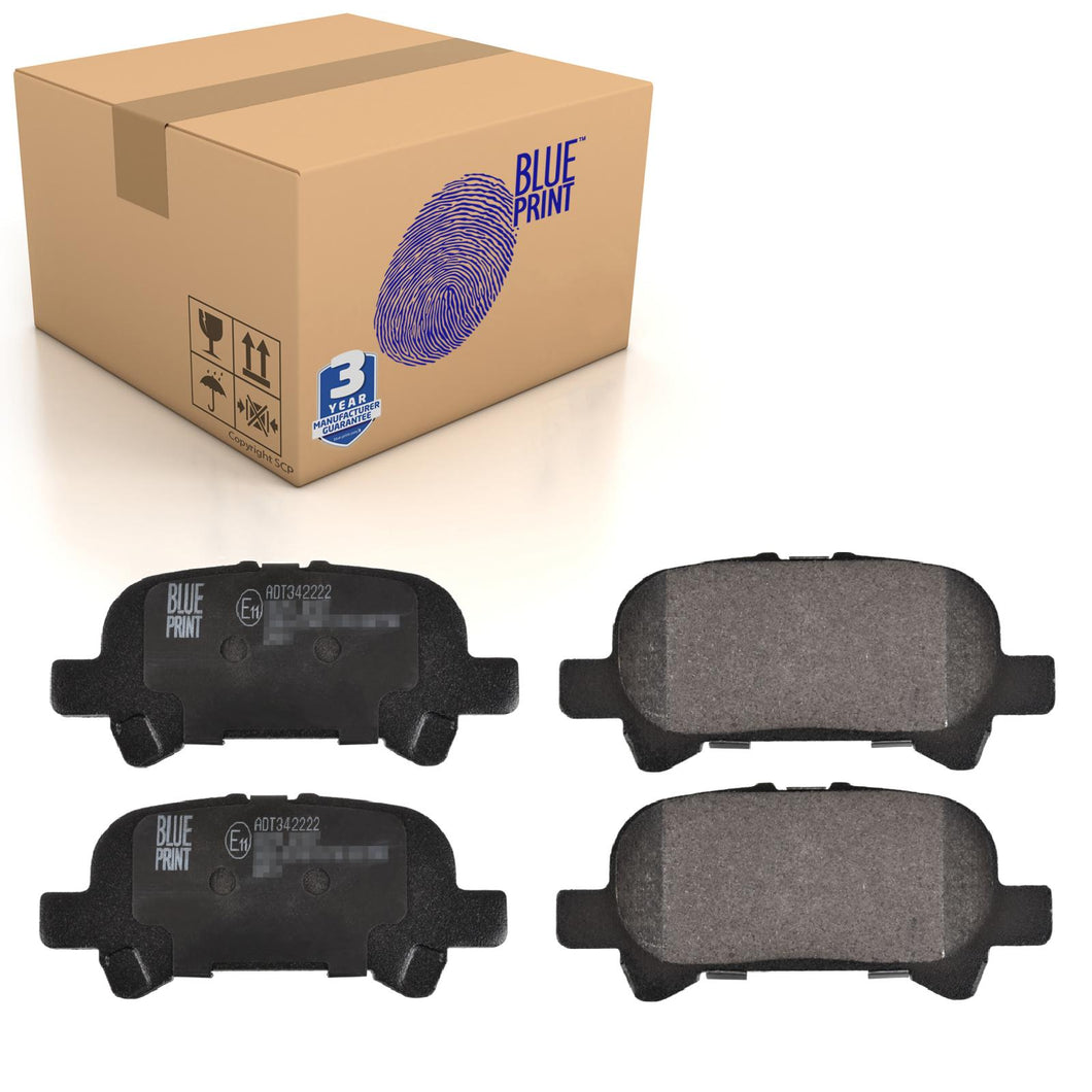 Rear Brake Pads Camry Set Kit Fits Toyota 04466-06030 S1 Blue Print ADT342222