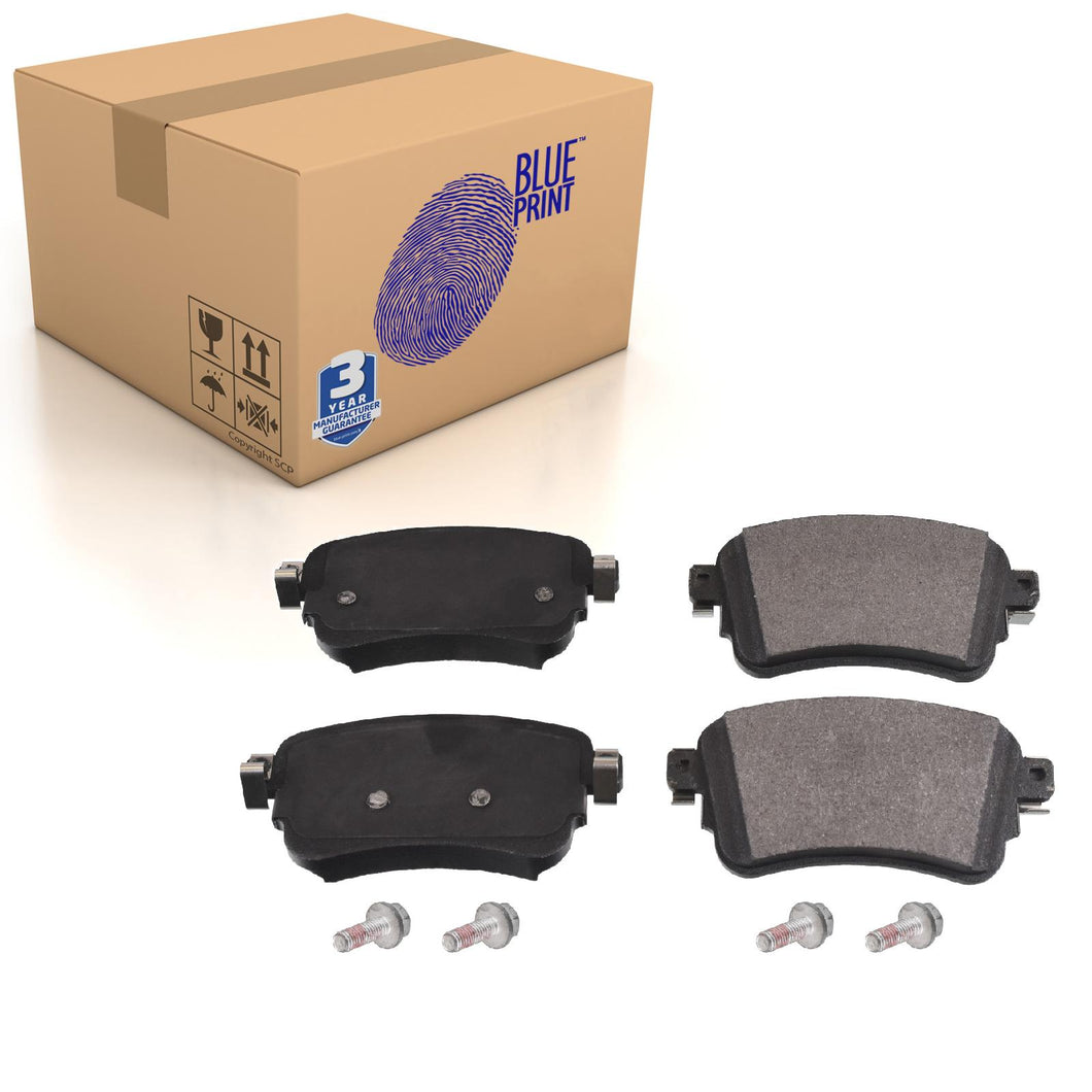 Rear Brake Pads Proace Set Kit Fits Toyota SU001A6136 Blue Print ADT342229