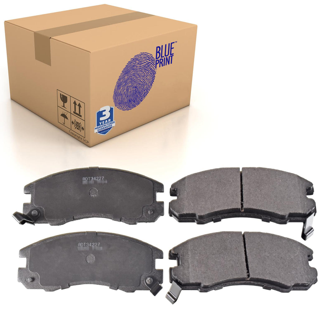 Front Brake Pads Celica Set Kit Fits Toyota 04465-20270 Blue Print ADT34227