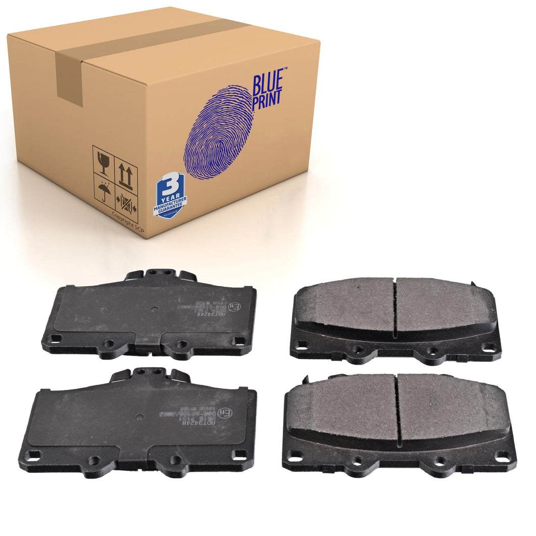 Front Brake Pads Hilux Set Kit Fits Toyota 04465-35140 Blue Print ADT34248