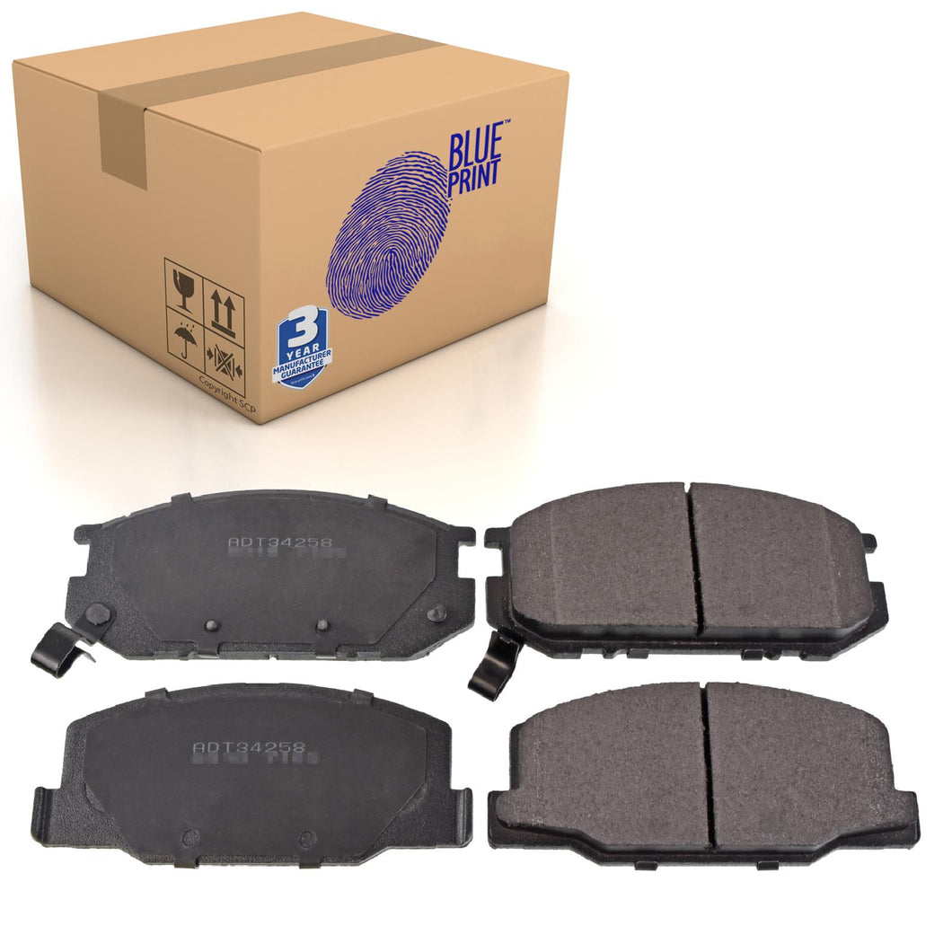Front Brake Pads Estima Set Kit Fits Toyota 04465-28151 Blue Print ADT34258