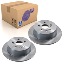 Load image into Gallery viewer, Pair of Rear Brake Disc Fits Toyota Caldina Carina Celica C Blue Print ADT343104