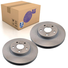Load image into Gallery viewer, Pair of Front Brake Disc Fits Toyota Avensis I Blue Print ADT343112