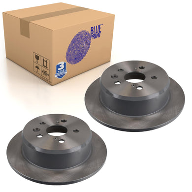 Pair of Rear Brake Disc Fits Toyota Celica Curren Blue Print ADT343117