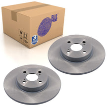 Load image into Gallery viewer, Pair of Rear Brake Disc Fits Toyota Corolla Levin Levin Blue Print ADT343123