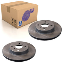 Load image into Gallery viewer, Pair of Front Brake Disc Fits Toyota Corsa Cynos Paseo Sera Blue Print ADT343136