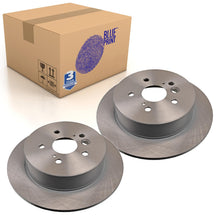Load image into Gallery viewer, Pair of Rear Brake Disc Fits Toyota RAV 4 4x4 RAV 4J 4x4 RA Blue Print ADT343144