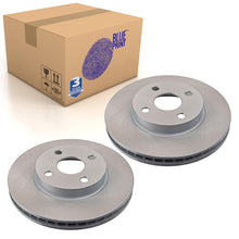 Load image into Gallery viewer, Pair of Front Brake Disc Fits Toyota Corolla Blue Print ADT343155