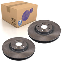 Load image into Gallery viewer, Pair of Front Brake Disc Fits Toyota Supra OE 4351214200 Blue Print ADT343158
