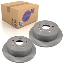 Load image into Gallery viewer, Pair of Rear Brake Disc Fits Toyota Highlander 4x4 Kluger 4 Blue Print ADT343171
