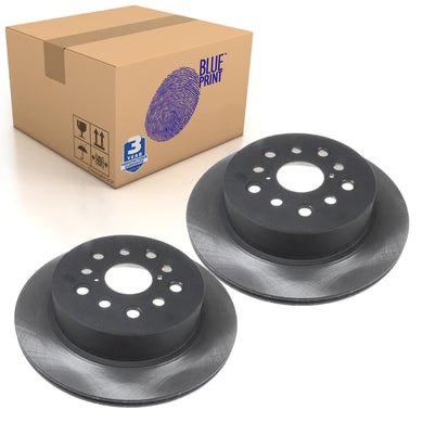 Pair of Rear Brake Disc Fits Toyota OE 4243150060 Blue Print ADT343182C