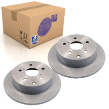 Load image into Gallery viewer, Pair of Rear Brake Disc Fits Toyota Avensis II Blue Print ADT343200