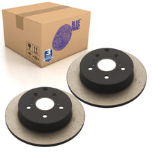 Load image into Gallery viewer, Pair of Rear Brake Disc Fits Toyota Mark Zio 4x4 RAV 4 4x4 Blue Print ADT343207