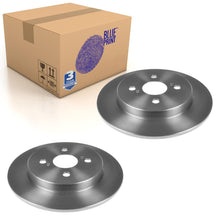 Load image into Gallery viewer, Pair of Rear Brake Disc Fits Toyota Belta Ractis Vios Vitz Blue Print ADT343218