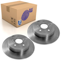 Load image into Gallery viewer, Pair of Rear Brake Disc Fits Toyota Verso OE 424310F020 Blue Print ADT343221