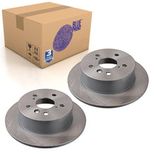 Load image into Gallery viewer, Pair of Rear Brake Disc Fits Toyota Avalon Camry VII Blue Print ADT343239