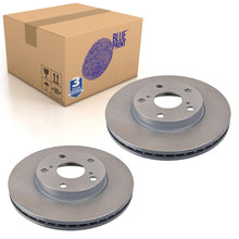 Load image into Gallery viewer, Pair of Front Brake Disc Fits Toyota Auris Touring Sports C Blue Print ADT343240