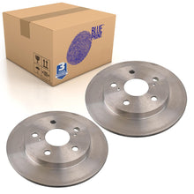 Load image into Gallery viewer, Pair of Rear Brake Disc Fits Toyota Auris Corolla X XI Blue Print ADT343262