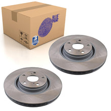 Load image into Gallery viewer, Pair of Front Brake Disc Fits Toyota Avensis Verso Blue Print ADT343272