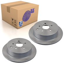 Load image into Gallery viewer, Pair of Rear Brake Disc Fits Toyota OE 4243148070 Blue Print ADT343276
