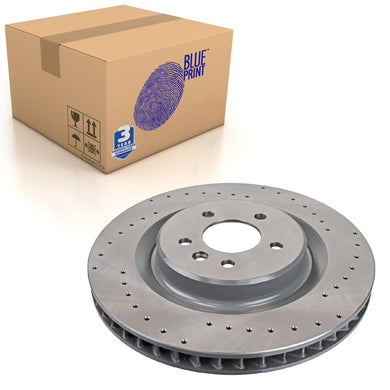 Front Right Brake Disc Fits Lotus Evora OE C132J4008F Blue Print ADT343302
