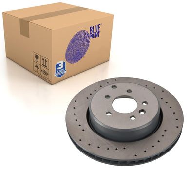 Rear Left Brake Disc Fits Lotus Evora Exige OE B138J4051F Blue Print ADT343303