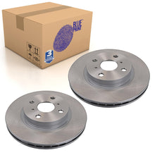 Load image into Gallery viewer, Pair of Front Brake Disc Fits Toyota MR2 OE 4351217010 Blue Print ADT34331